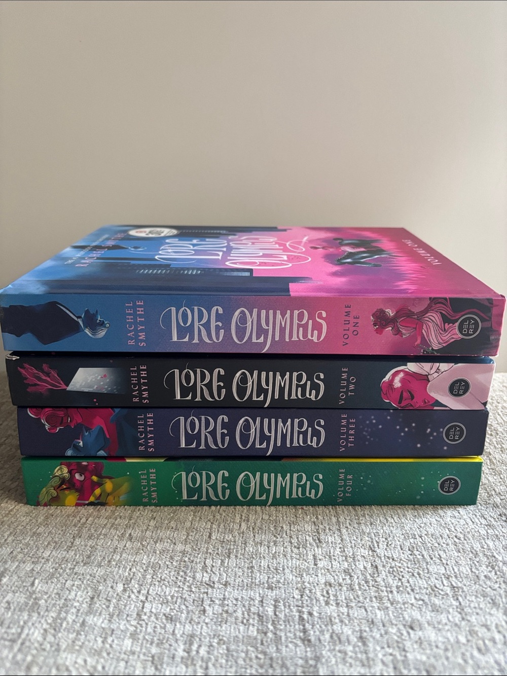 Lore Olympus Hardcover Volumes 1-4 Complete Set Rachel Smythe WEBTOON
